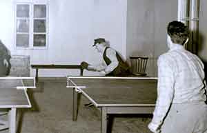 Bordtennis i Hobbylokalen